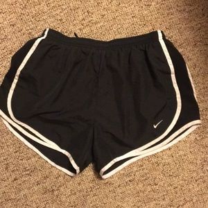 Nike Tempo Shorts - Black and White